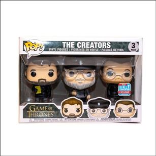 Pop! Game of Thrones Multi-packs figure Nn1 The Creators (2018 NYCC Exclusive)