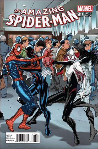 Amazing Spider-Man (2014) issue 13-C Salvador Larroca 1:20 Welcome Home Cover