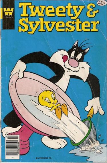 Tweety and Sylvester (1963) issue 97-B Whitman Cover