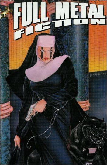 Full Metal Fiction issue 1-C Nun with a Gun Edition