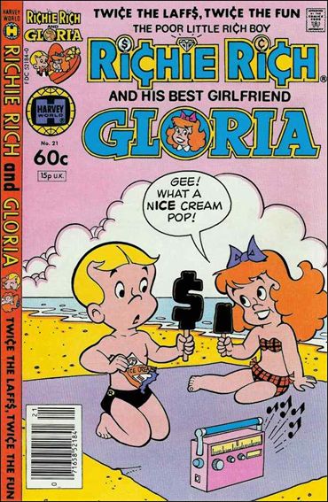 Richie Rich & Gloria issue 21
