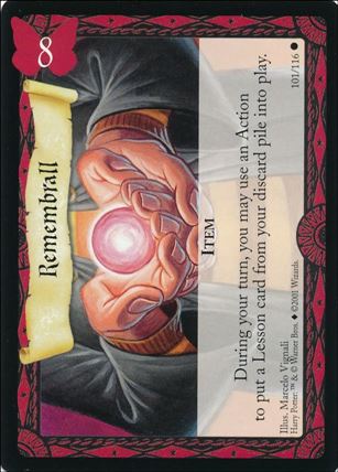 Harry Potter (Base Set) card 101 Remembrall