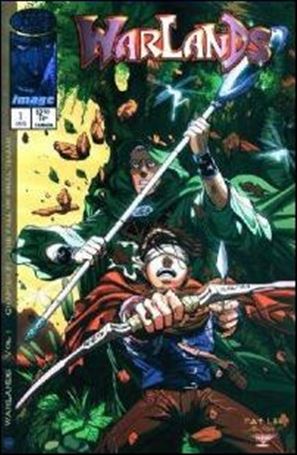 Warlands issue 1-D Pat Lee Green "Duo" Cover