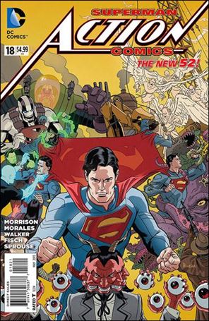 Action Comics (2011) issue 18-D Paolo Rivera Cover