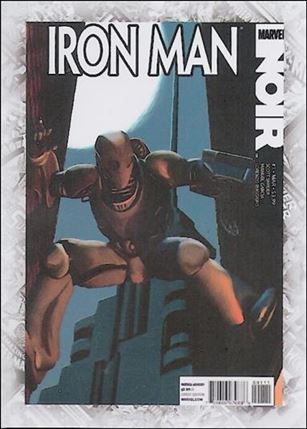 Marvel Beginnings: Series 3 (Breakthrough Issues Comic Cover Subset) card B-133 Iron Man Noir #1