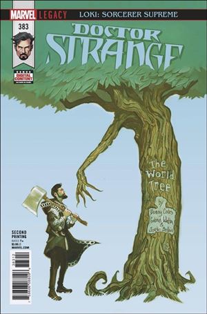 Doctor Strange (1968) issue 383-B Mike Del Mundo Cover (2nd Printing)