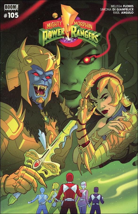 Mighty Morphin Power Rangers issue 105-B Paulina Ganucheau Cover