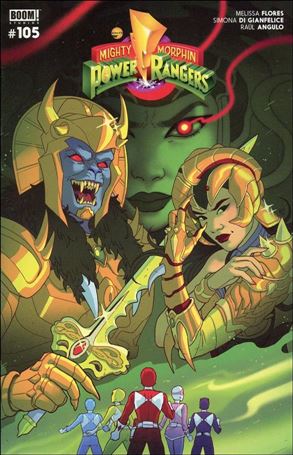 Mighty Morphin Power Rangers issue 105-B Paulina Ganucheau Cover