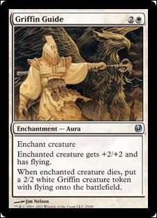 Magic the Gathering: Duel Decks: Ajani vs. Nicol Bolas card 25 Griffin Guide
