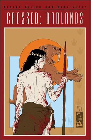 Crossed: Badlands issue 75-E Art Deco Cover