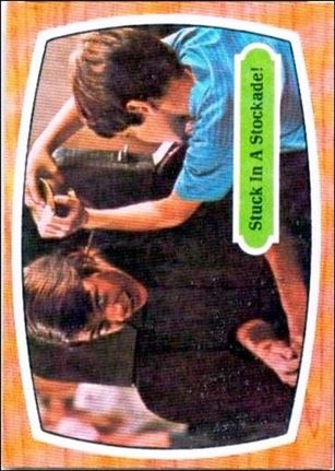 Brady Bunch (Base Set) card 12 Stuck in a Stockade!