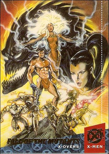 1994 Fleer Ultra X-Men (Base Set) card 104 Fall of the Mutants