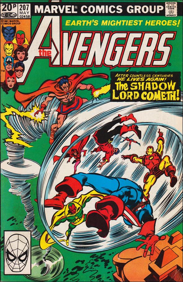 Avengers (1963) issue 207-B UK Price Cover