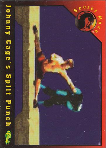 Mortal Kombat (Base Set) card 61 Johnny Cage's Split Punch