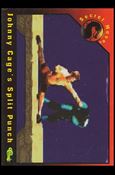 Mortal Kombat (Base Set) card 61 Johnny Cage's Split Punch