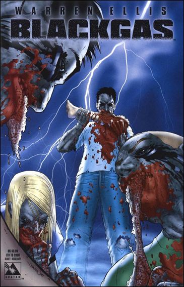 Warren Ellis: Blackgas  issue 1-C Auxiliary Cover