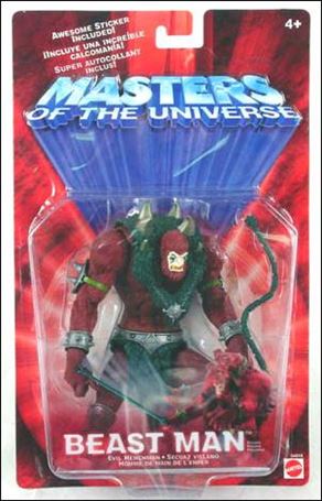 Masters of the Universe (Modern Series)  Basic Action Figures figure 5-B Beast-Man (Dark Fur Repaint)