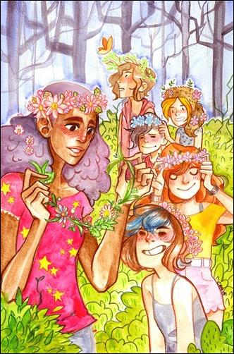 Lumberjanes: Beyond Bay Leaf issue 1-B Cara McGee Fried Pie Virgin Variant