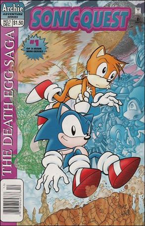 Sonic Quest—The Death Egg Saga Cover Image 1