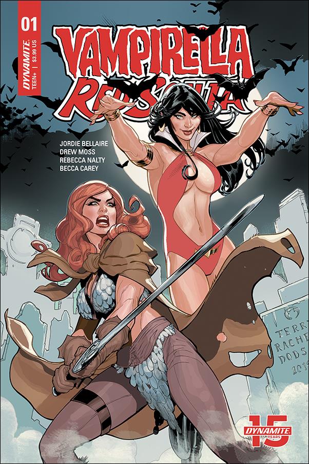 Vampirella / Red Sonja issue 1 Terry Dodson Cover
