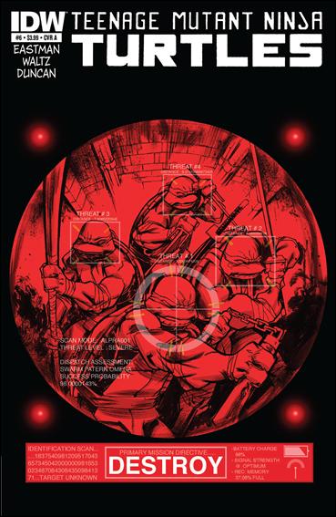 Teenage Mutant Ninja Turtles (2011) issue 6 Dan Duncan Cover