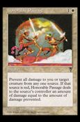 Magic the Gathering: Visions (Base Set) card 7 Honorable Passage