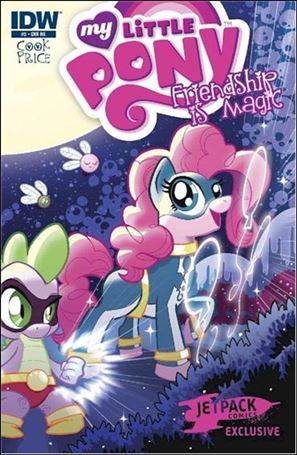 My Little Pony: Friendship is Magic issue 3-F Jetpack Comics Cover