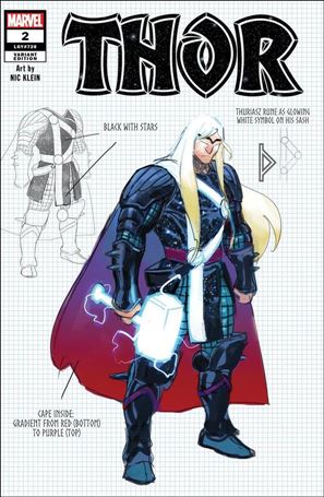 Thor (2020) issue 2-B Nic Klein Design Cover