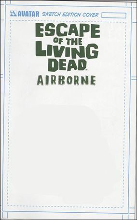 Escape of the Living Dead: Airborne issue 1-L Sketch Edition Cover