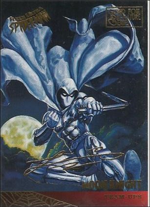 Fleer Ultra Spider-Man (Gold-Foil Signature Parallel Base Set) card 122