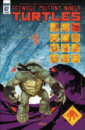 Teenage Mutant Ninja Turtles (2011) issue 67 Mateus Santolouco Cover