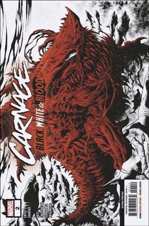 Carnage: Black, White & Blood issue 2-D Kyle Hotz Cover (2nd Printing)