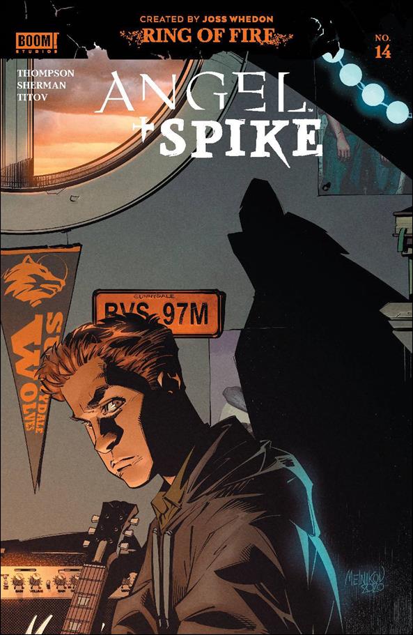 Angel + Spike issue 14-B Gleb Melnikov Cover