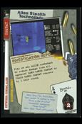 X-Files: Premiere Edition (Base Set) card XF96-0017v1 Alien Stealth Technology