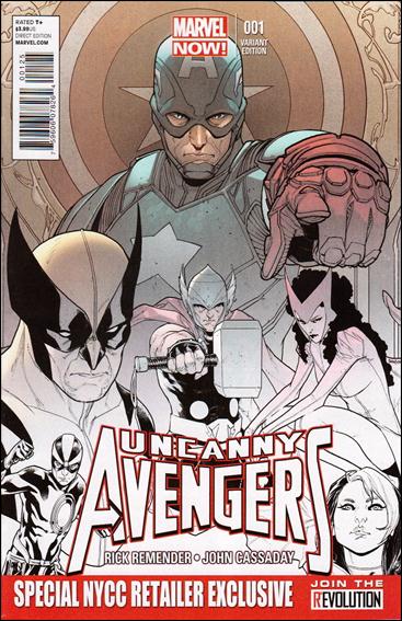 Uncanny Avengers (2012) issue 1-S Sara Pichelli New York Comic Con Cover