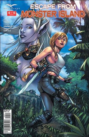 Escape from Monster Island issue 4 Anthony Spay Cover