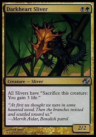 Magic the Gathering: Planar Chaos (Base Set) card 155 Darkheart Sliver