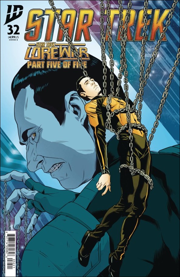 Star Trek (2022) issue 32-B Davide Tinto Cover