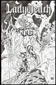Lady Death: Dragon Wars issue 1-B Premium Sketch Cover