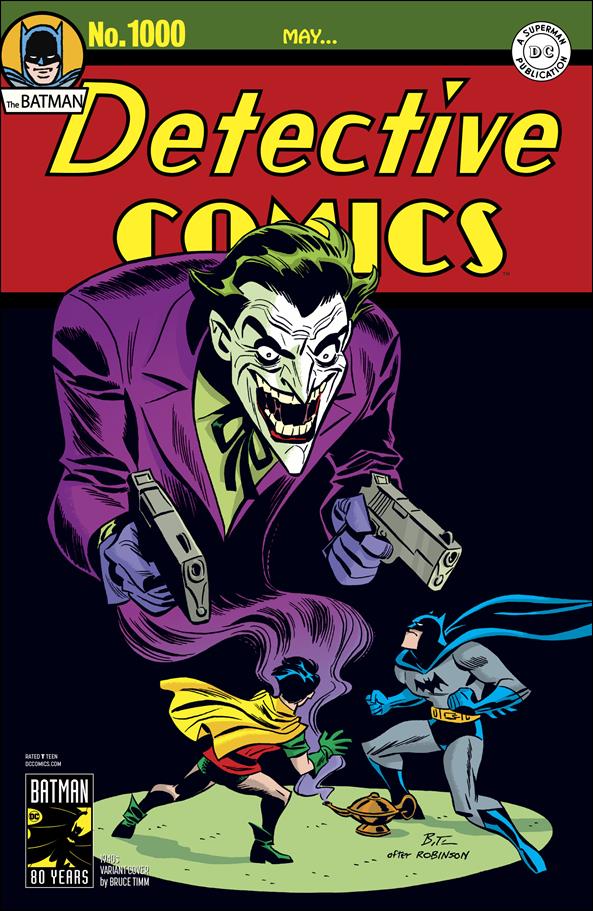 Detective Comics (1937) issue 1000-C Bruce Timm 1940s Cover