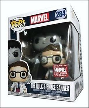 POP! Marvel figure 284 Hulk & Bruce Banner