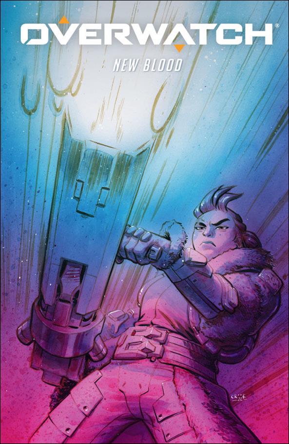 Overwatch: New Blood issue 4-B Tyler Crook Cover