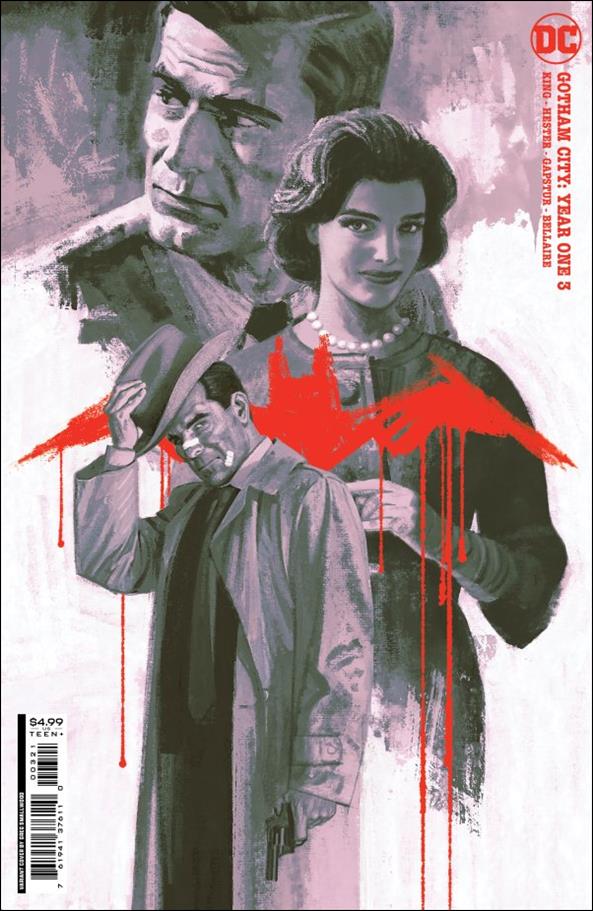 Gotham City: Year One issue 3-B Greg Smallwood Cover
