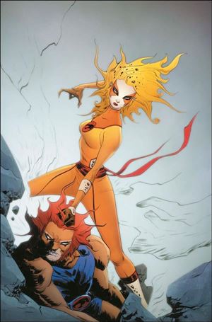 Thundercats (2024) issue 5-Z Jae Lee Virgin Foil Virgin 1:11 Cover