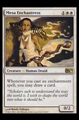 Magic the Gathering: 2012 Core Set (Base Set) card 25 Mesa Enchantress