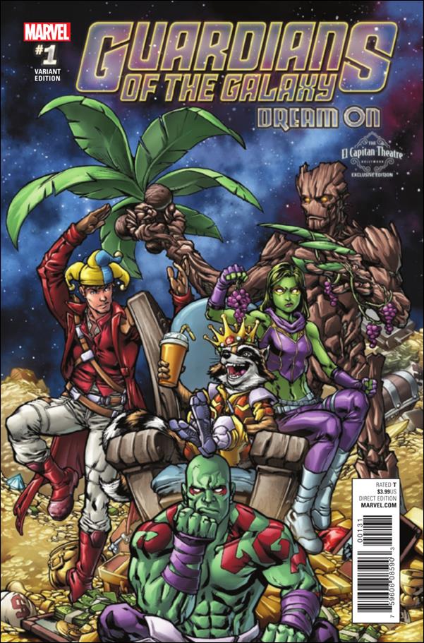 Guardians of the Galaxy: Dream On issue 1-C Michael Ryan El Capitan Theatre Cover