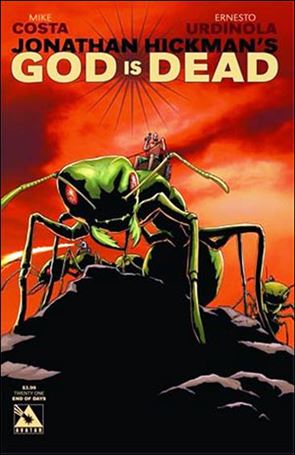 God is Dead issue 21-C Jacen Burrows End Of Days Cover