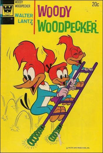 Walter Lantz Woody Woodpecker  issue 136-B Whitman Cover