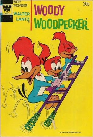 Walter Lantz Woody Woodpecker  issue 136-B Whitman Cover
