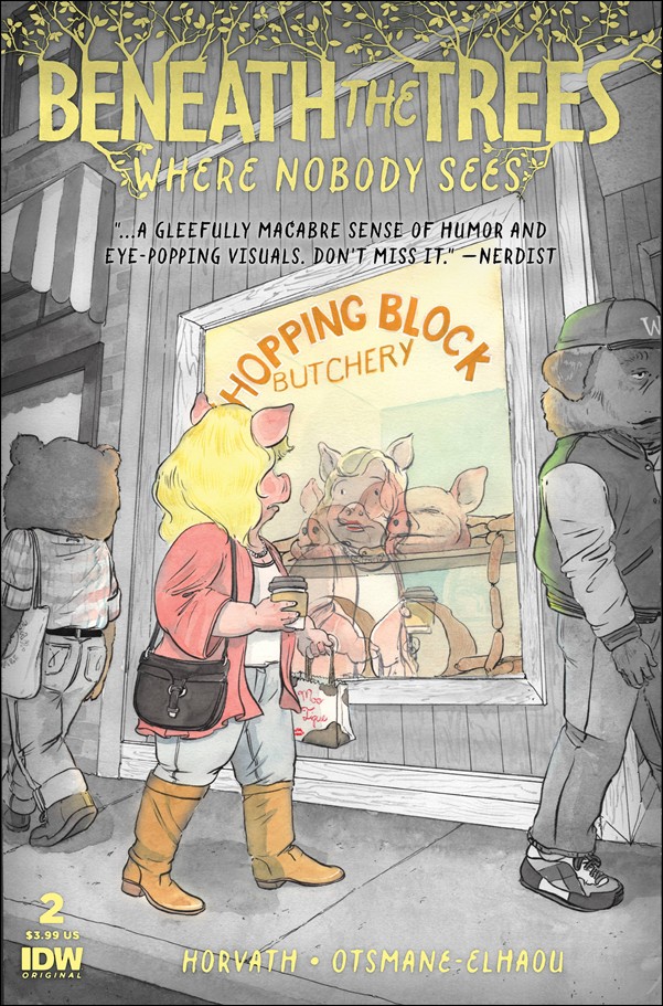 Beneath the Trees Where Nobody Sees issue 2-C Patrick Horvath Cover (Second Printing)